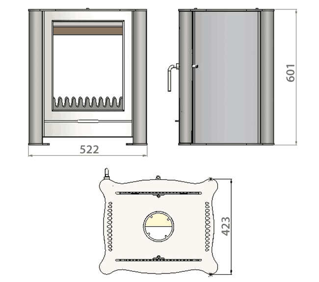 Firebelly fb1 double sided stove sizes2